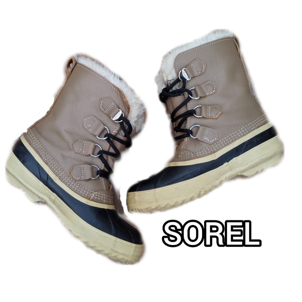 SOREL winter duck boots sz 7